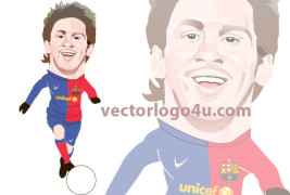 messi_cartoon_vector