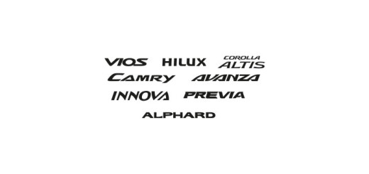 toyota-car-name-vector