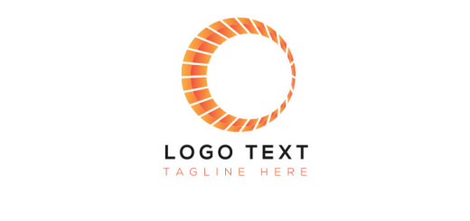 Abstract-logo-with-orange-circle