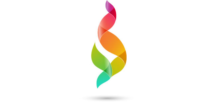 Colorful-abstract-shape