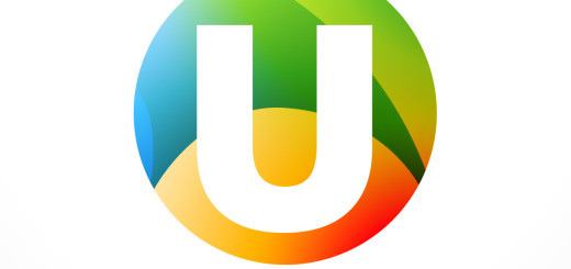 colorful abstract logo shape design template