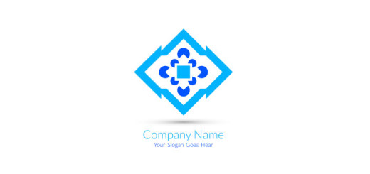 Blue-Abstract-logo-design