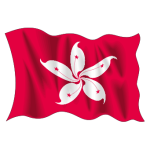 Hong Kong Vector Flag