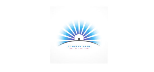 house-with-sun-rays-logo