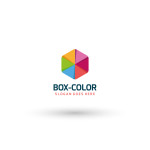 Box Color Logo Template