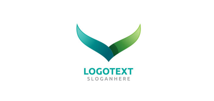 Abstract-leaves-logo-template