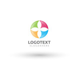 Colorful Circular Logo Template