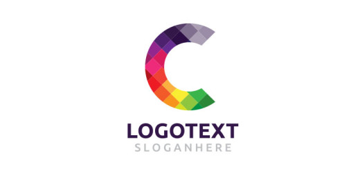 Colorful-logo-with-checkered-C