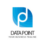 Data Point Company Logo Template