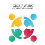 Group work logo template