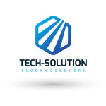 Technology Company Logo Template