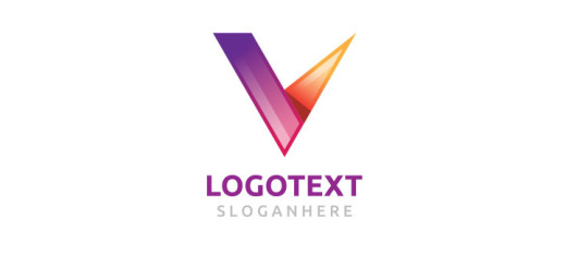 Abstract-polygonal-logo-in-different-colors