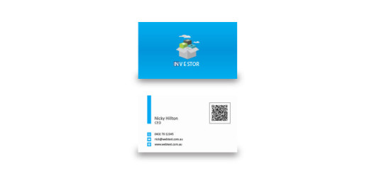 Blue-Business-Card