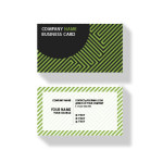Business card vector free design template