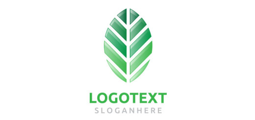 Geometric-leaf-logo