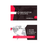 Navigator Business Card template