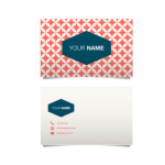 Vector business card free for download template