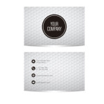 Vector graphics visiting card template
