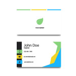 White Business Card Template