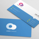 Blue Business Card Template