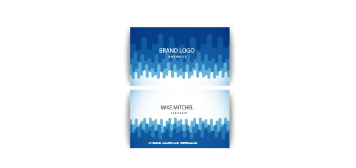 Abstract-blue-shapes-corporative-card