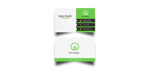 Corporate-green-business-card-design