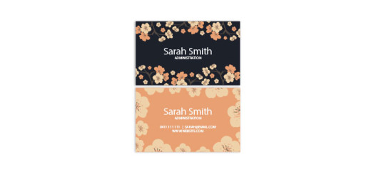 Elegant-flowery-corporative-card