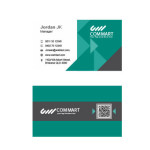 Green Corporate Business Card template