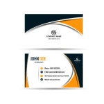 Modern business card template