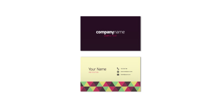Polygonal-business-card