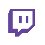 TWITCH PURPLE LOGO VECTOR
