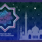 Kad Selamat Hari Raya Vector