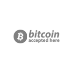 BITCOIN ACCEPTED logo vector