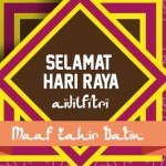 Kad Hari Raya Vector Design