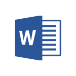 MICROSOFT WORD 2013 logo vector