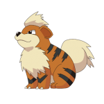 Growlithe Vector Pokemon