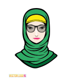 wanita-tudung-vector
