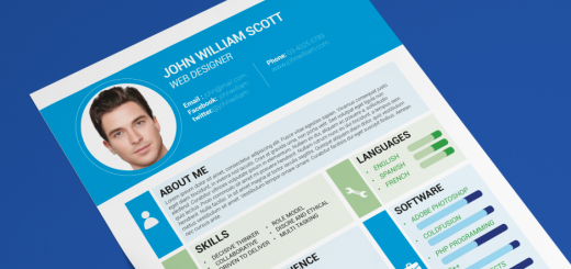 resume docx indd ai format