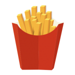 French Fries Vector