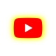 youtube neon logo