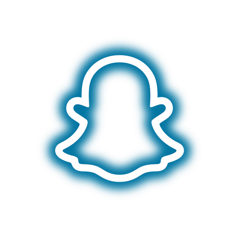 Neon Snapchat Logo Vectorlogo4u