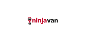 ninja van logo vector
