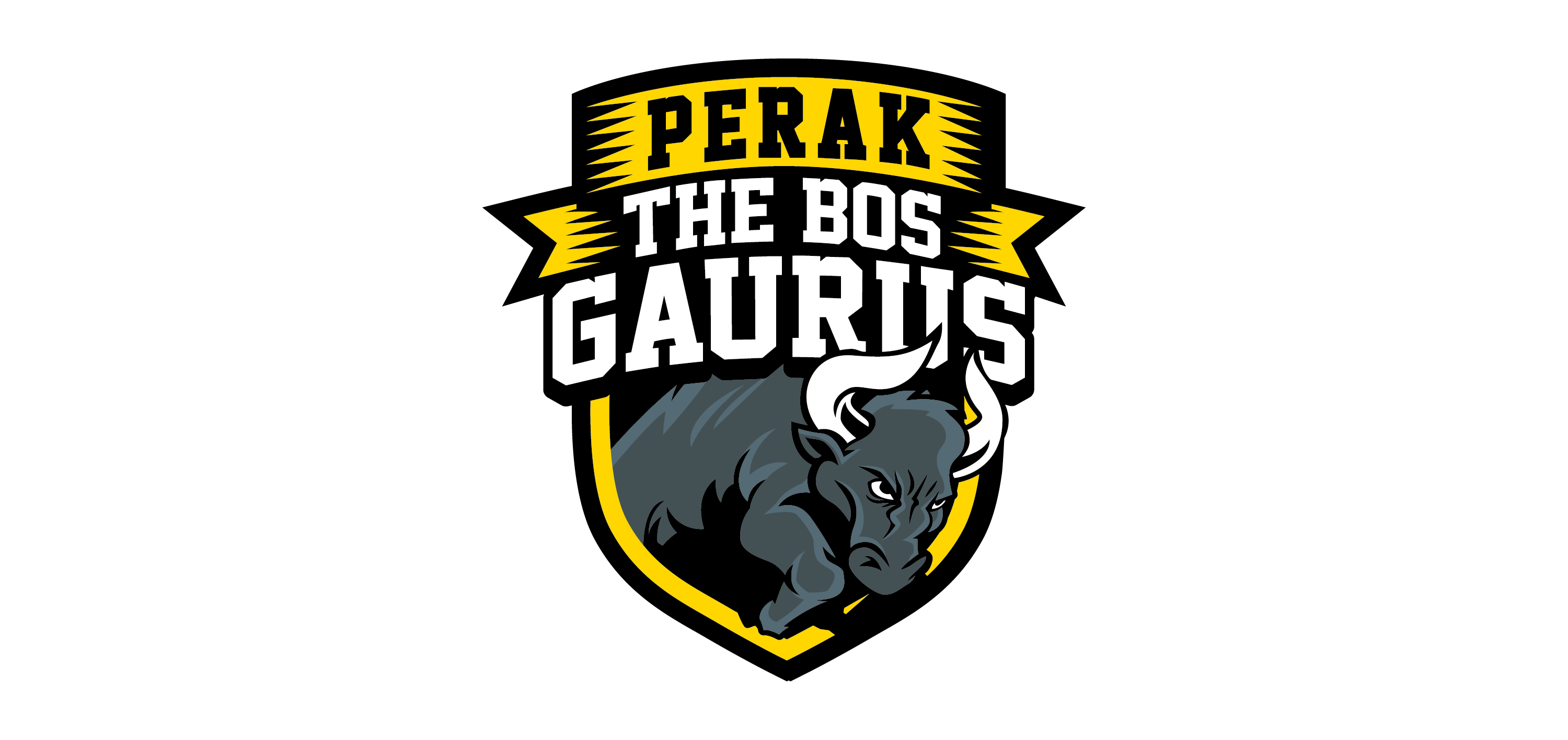 Bos Gaurus logo vector