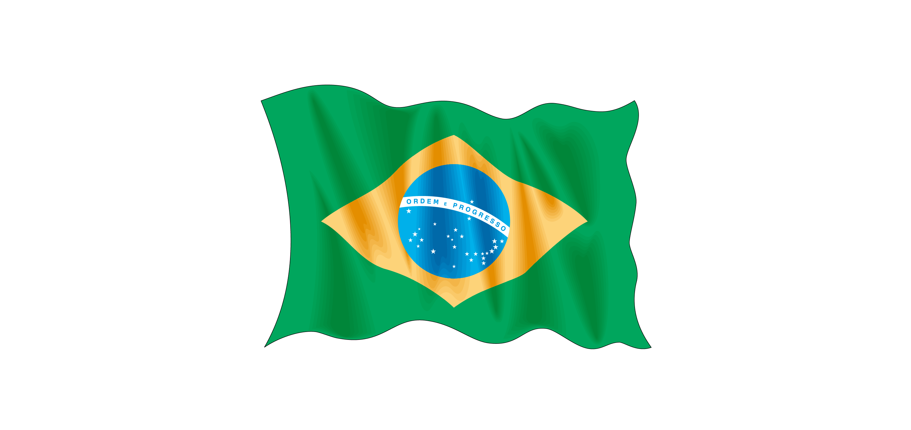 Brazil Vector Flag