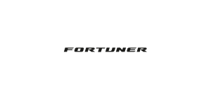 Toyota fortuner logo vector