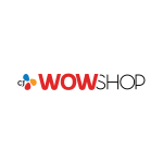 CJ Wow Shop Logo Vector