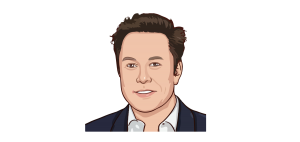 Elon Musk Face Vector