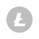 litecoin vector icon logo