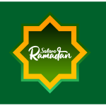 Salam ramadan background vector