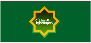 salam ramadan background vector